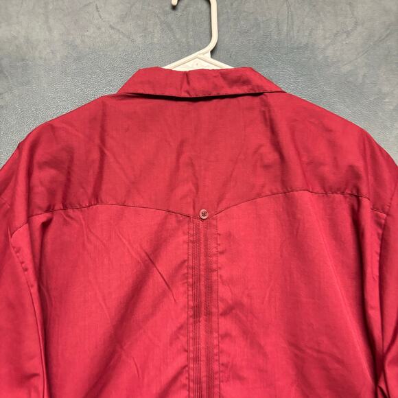 Yucatan Guayaberas Finas Shirt Mexico Made Mens 46 / US XL Embroider Button Down - Picture 11 of 15